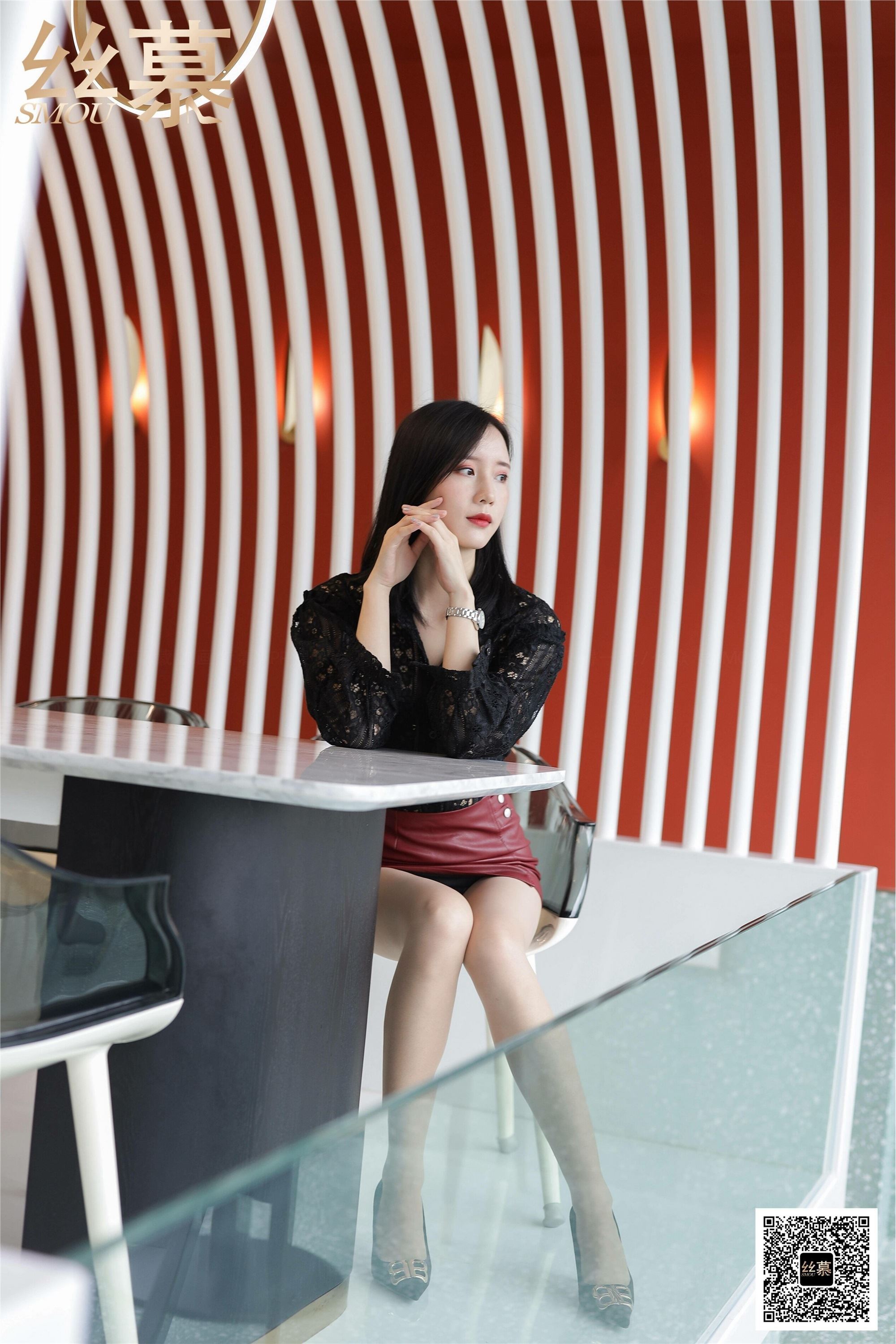 丝慕写真 SM419 天天一元 模特：紫宁《无缝裆3D轻薄无痕》